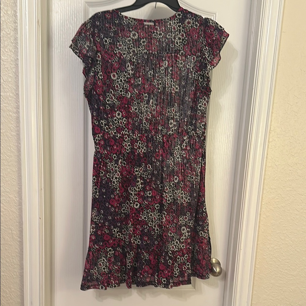 Floral Michael Kors V-Neck Dress - Picture 7 of 12